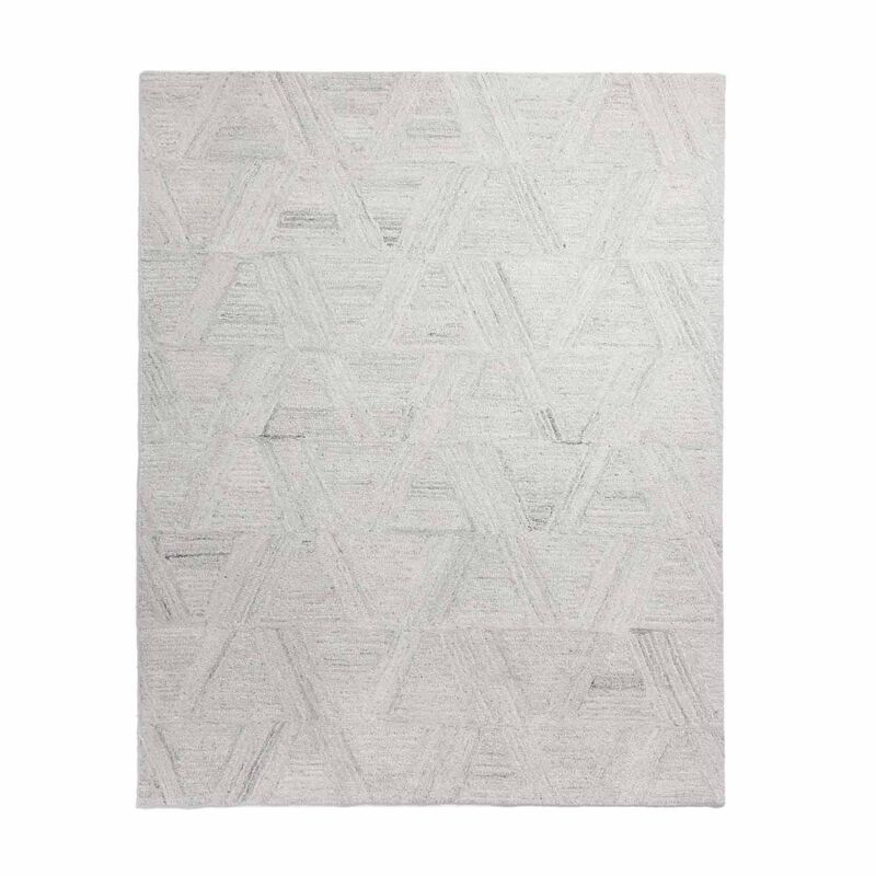 West Elm Glacial Rug Frost Gray image number 0